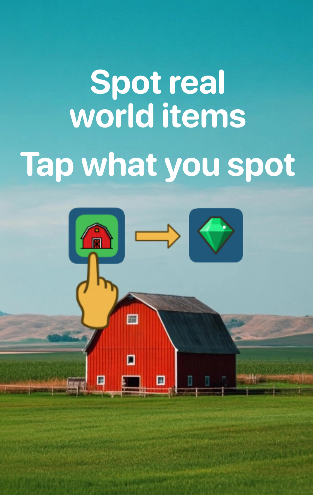 Spot real world items!